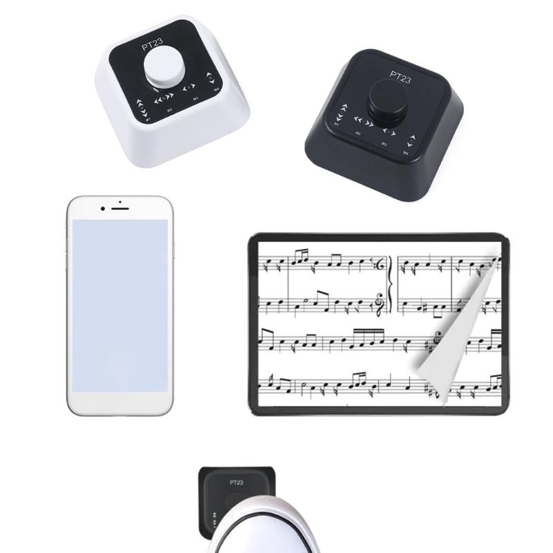 High Sensitivity Foot Operated Wireless Page Turner Pedal for Seamlessly Music Performances and Classroom Use, Recording
