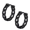 Vnox Retro Dragon Head Huggie, Vintage Stainless Steel Men Hoop Earrings, Cool Tranditinal Chinese Lucky Almut Boy Jewelry
