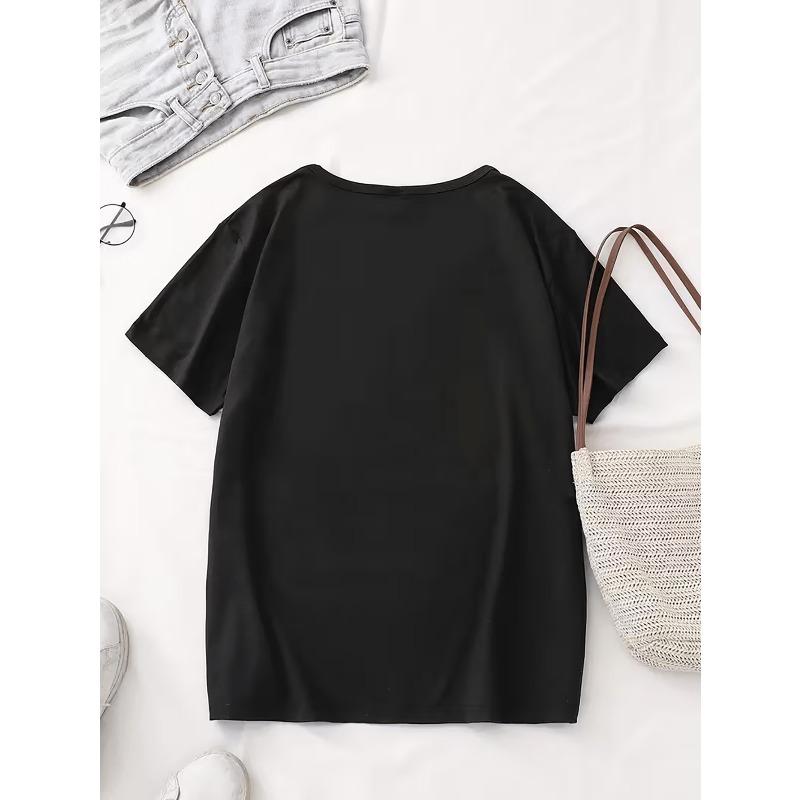 Women's New Fashion Casual Printed Short Sleeve T-Shirt