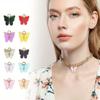 10/20/30pcs 10 color butterfly jewelry, alloy butterfly pendant necklace bracelet earring making accessories DIY jewelry making