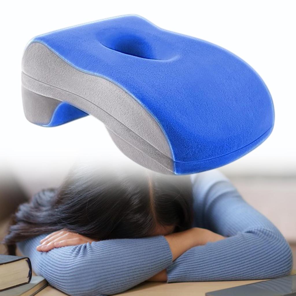 Pillow Neck Pad Waist Headrest Face Down Support Cushion for School Aircraft Student