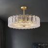 Nordic Copper Crystal Chandelier - Luxury French Design for Entrance, Balcony, Bedroom, or Cloakroom
