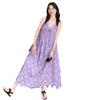 2024 Summer French Color-Blocked Tassel Suspender Dress