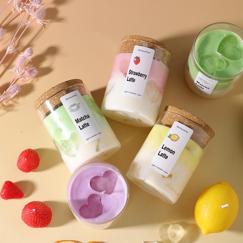 Valentine's Day Aromatherapy Candle Perfect Relaxation and Home Decor Candles for Women Birthday Valentine Anniversary Gifts