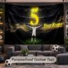 Wall Hanging Tapestry Custom NameJude Bellingham Pattern Personalized Printed Fabric Wall Decor