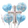 First Holy Communion Balloons 5 Pieces Pigeon Balloons First Communion Decor Novel Communion Party Decorations Creative