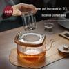 YIHUTEA Glass Teapot with Lift-Beam Handle