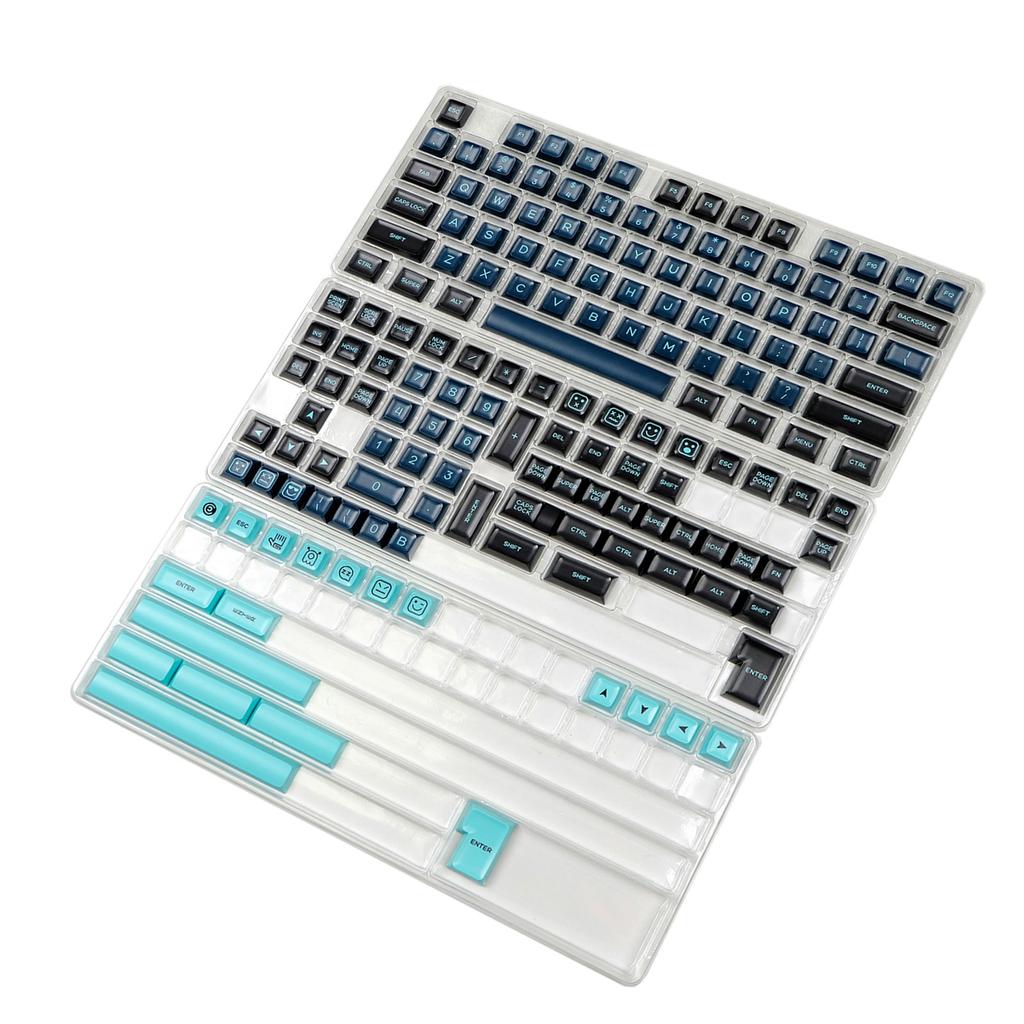 160Keys Customized Monsters Theme KeyCaps PBT Double-shot Injections Keycap Key Cover for Mechanical Keyboards