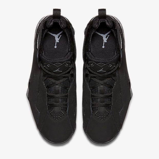 Air Jordan True Flight 'Μαύρο' (Για άνδρες και γυναίκες) Μαύρα / Σκούρα Γκρι Ρετρό Παπούτσια Μπάσκετ 342964 013