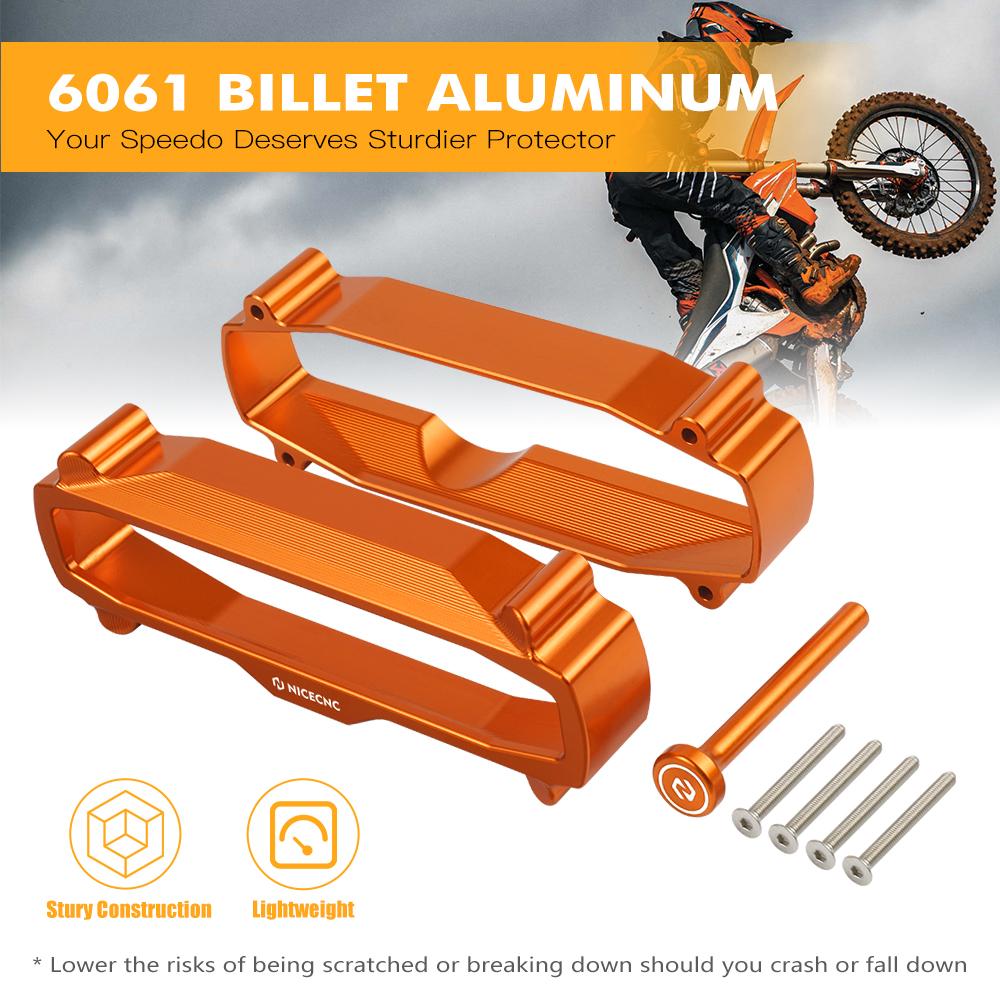 NICECNC For KTM 2015-2022 EXC 300 TPI Six Days EXC 250 EXC 450 EXCF 350 XCW XCF-W 250 350 500 Speedo Odometer Protector Guard