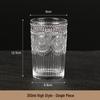 MINGHUI Sunflower Embossed Glass Drinking Cup