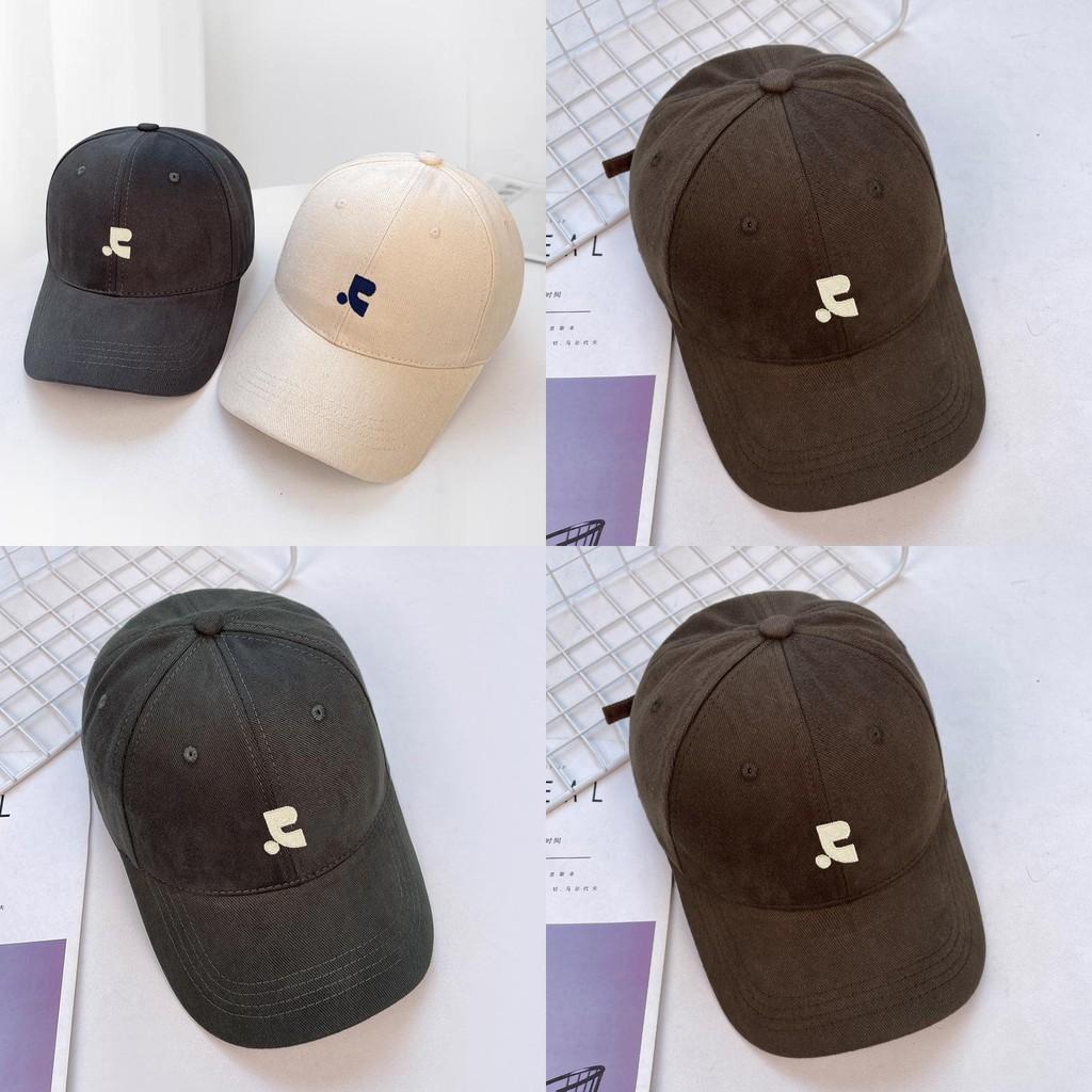 Cotton Embroidered Letter Baseball Cap For Casual Summer Wear