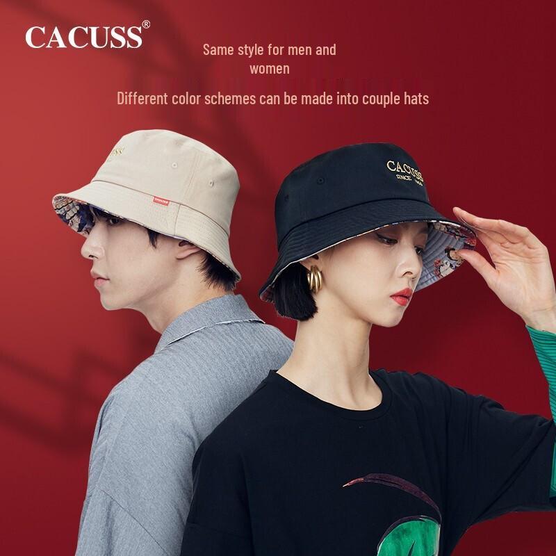 CACUSS Unisex All-Season Cotton Wide Brim Fisherman Hat