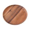 Acacia Wood Round Fruit & Snack Plate