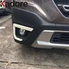 Front Fog Light Lamp Cover Trim For Subaru Outback    Carbon Fiber Car Foglight Eyebrow Eyelid Trims Accessories