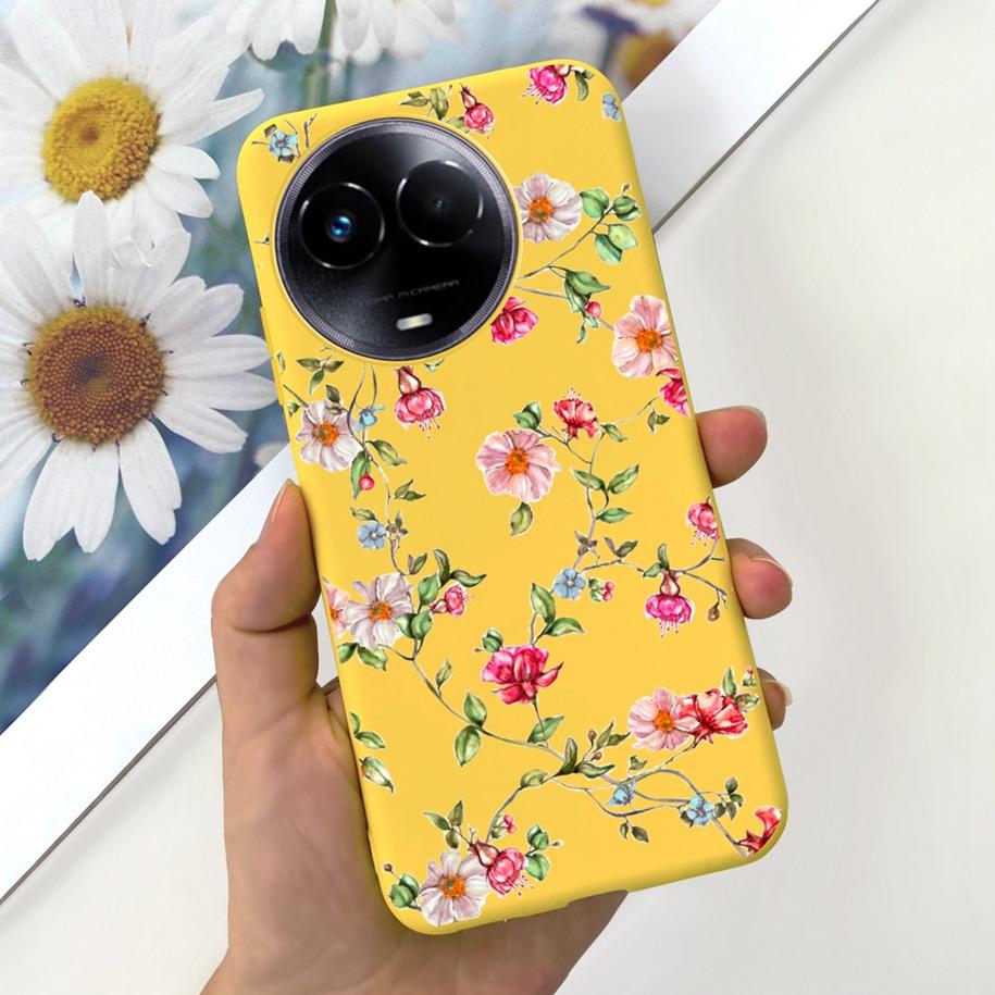Shockproof Case For Realme 11 5G / Realme 11X Phone Cover Fashion Girls Soft Silicone Funda For Realme11 11 X 2023 RMX3785 Coque