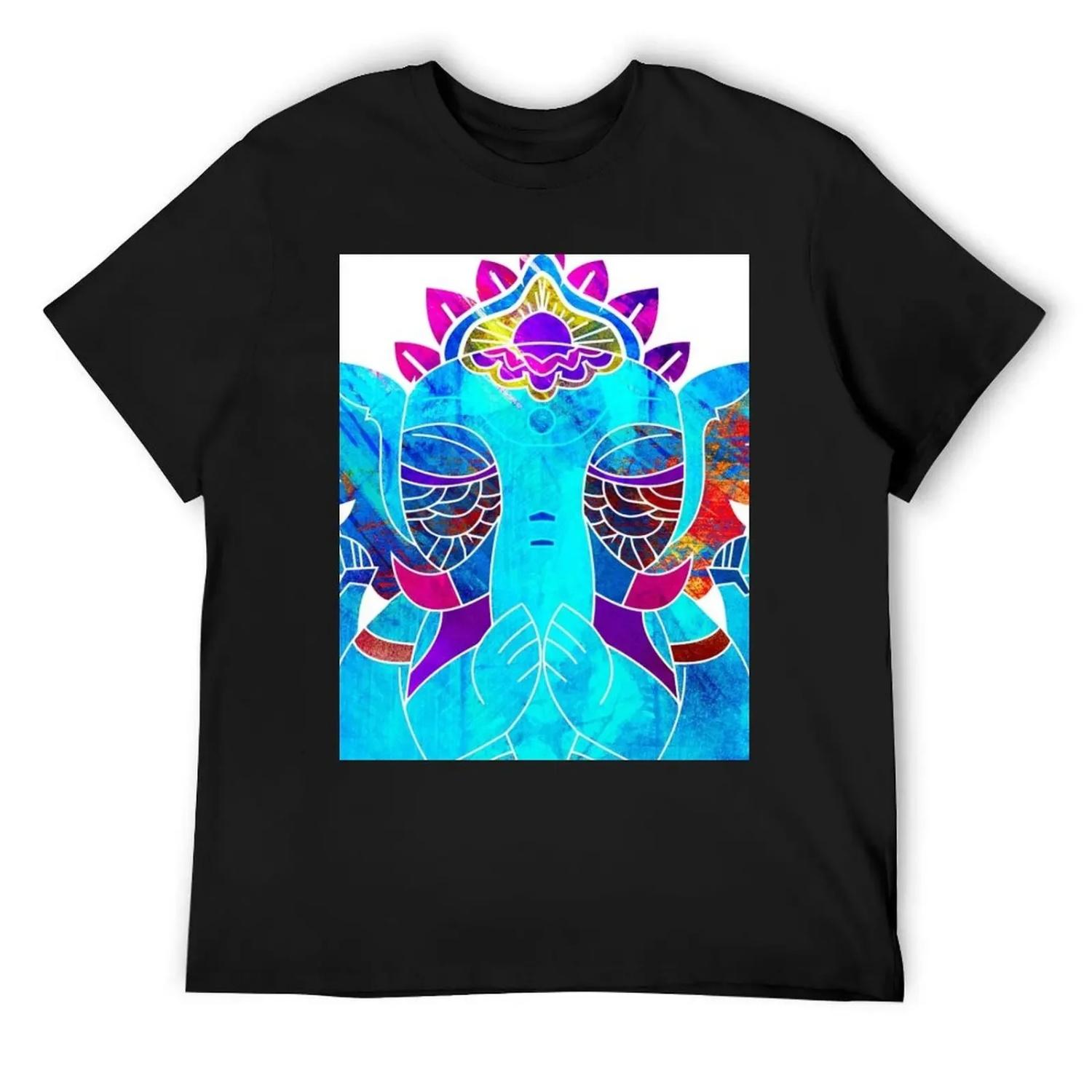 

Ganesha T-Shirt new gifts and t-shirts luxury designer funny gifts blue lock anime shirts men XXXXXL чорний