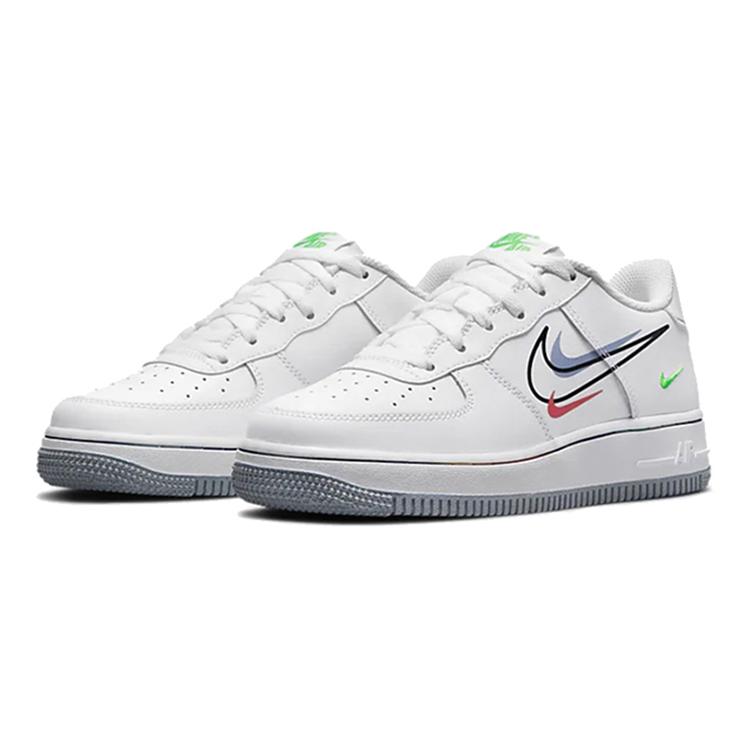 Neuer Nike Air Force 1 Low Multi Swoosh GS DM9473-100