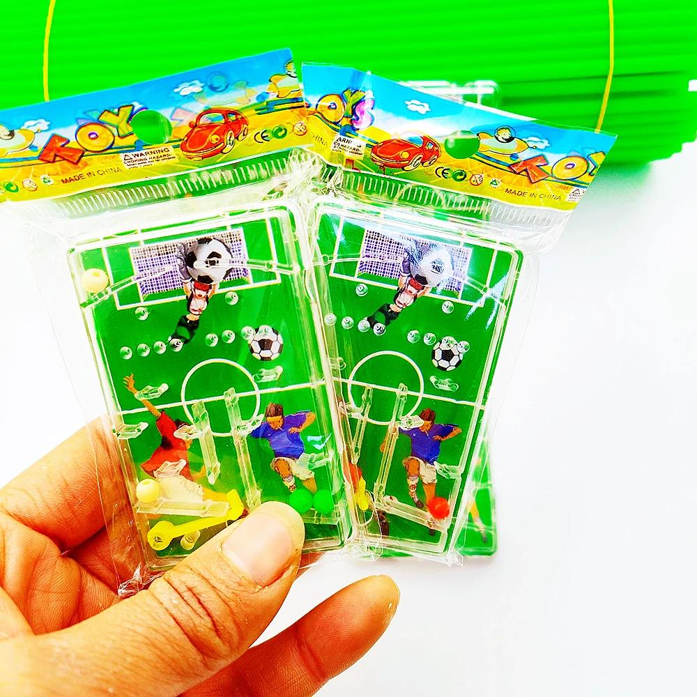 20PCS Soccer Table Football Maze Game For Kids Early Educational Toy Football Theme Birthday Party Decor Girls Boys Favors Gift