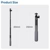 TELESIN Waterproof Divng Selfie Stick Floaty Monopod 360° Rotation Ball Head Selfie Stick for GoPro DJI Osmo Action Insta360 7