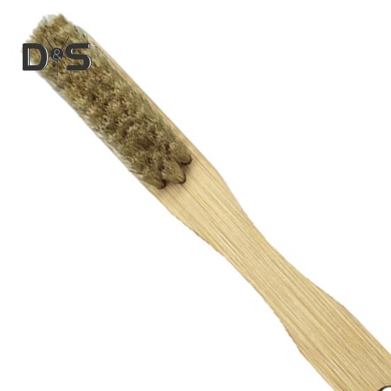 Kletterbürste aus Holz, ergonomischer Griff, dicke Wildschweinborsten, tragbares Reinigungswerkzeug für die Kletter- und Boulderbürste im Innen- und Außenbereich