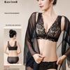 Reggiseno Push-Up Ricamato Stile Cinese: Chiusura anteriore, Sollevamento e Supporto per Seno Piccolo