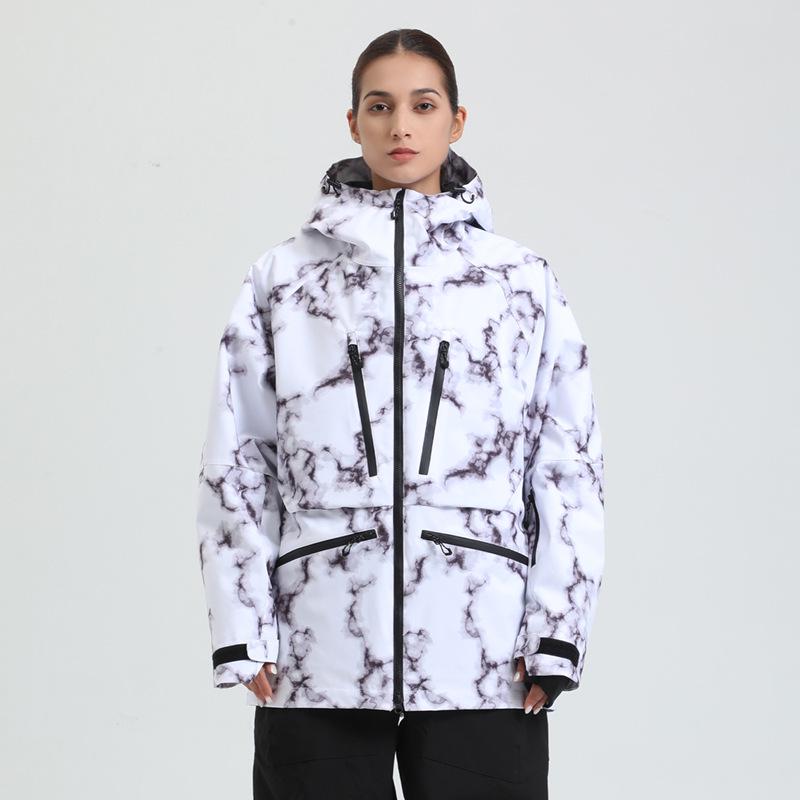 Men's and Women's Winter Ski Suit: Warm, Breathable, Waterproof, and Windproof for Outdoor Snowboarding and Sports.