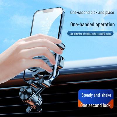 Supporto Universale per Telefono per Bocchetta d'Aria Auto 2024 - Staffa di Navigazione Fissa, Nuovo Preferito del Web