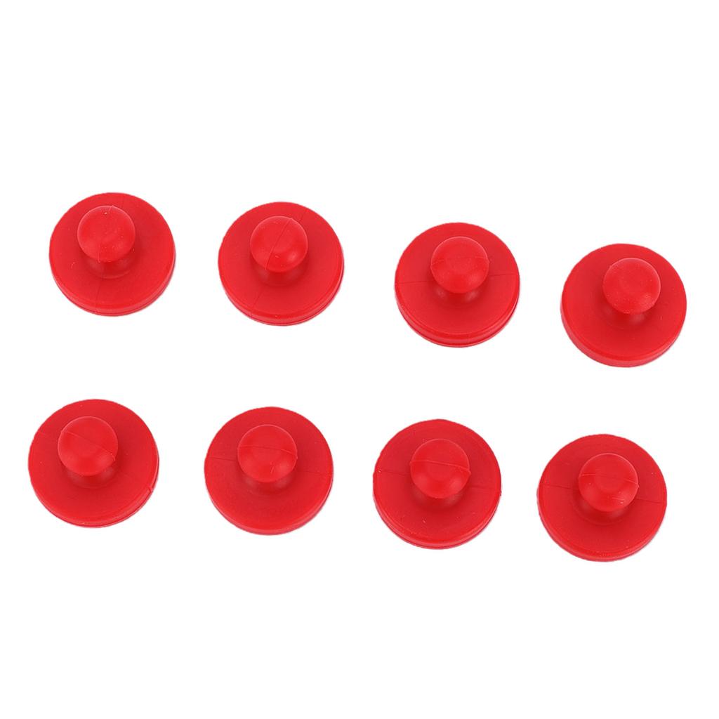 8PCS Fryer Liner Magnets Heatproof Parchment Paper Magnetic Silicone Buckle for Kitchen