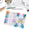 Double End Glitter Marker Pen for Coloring Scrapbooking DIY Birthday Card Making