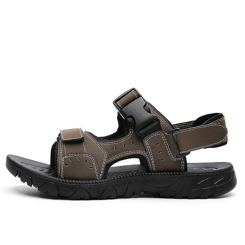 Męskie Sandały Letnie Rekreacyjne Plażowe Wakacyjne Sandały Męskie Buty Outdoorowe Męskie Retro Wygodne Casualowe Sandały Męskie Trampki