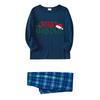 Print Cute Family Set Pajamas, Home Clothes, Family Set Long Sleeve Top Pants Set