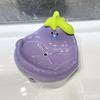 Cartoon Creative Ceramic Soap Box with Drainage and Suction Cup for Bathroom