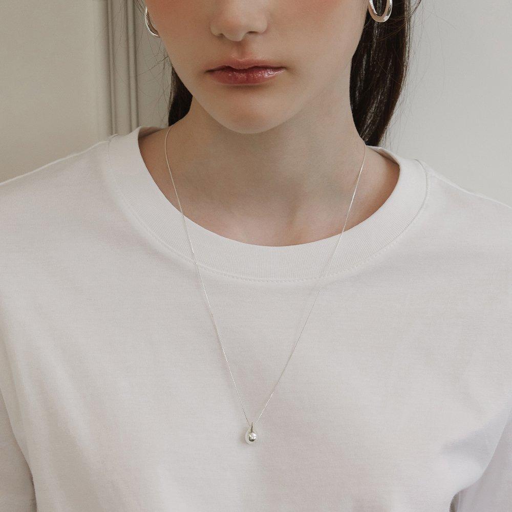 (92.5 Silver) Alice Drop Long Necklace Nz2434