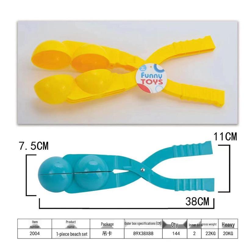 Little Duck Snowball Maker Toy - Outdoor Snow Shovel for Kids