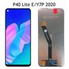 6.39" Orijinal Y7P 2020 LCD Ekran Huawei P40 Lite E İçin LCD Dokunmatik Ekran Digitizer Montajı ART-L28 ART-L29 ART-L29N Çerçeveli