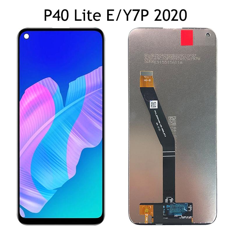 6.39" Orijinal Y7P 2020 LCD Ekran Huawei P40 Lite E İçin LCD Dokunmatik Ekran Digitizer Montajı ART-L28 ART-L29 ART-L29N Çerçeveli