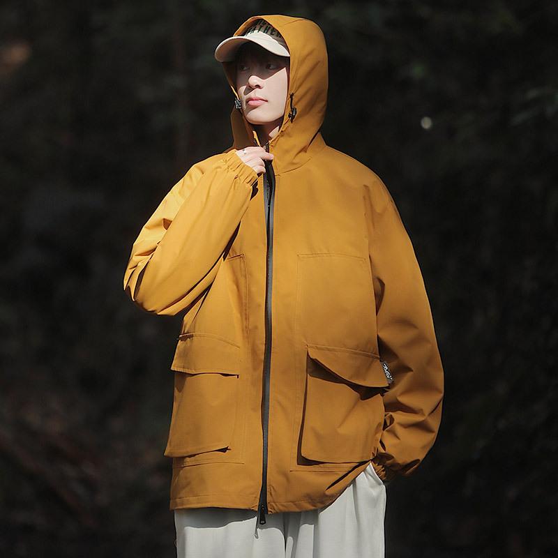 Nueva chaqueta de primavera de moda para hombre, estilo rufián, para exteriores, para adolescentes