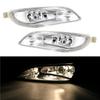 1 Pair Car Front Bumper Fog Light Signal Lamp Daytime Running Light for Toyota Corolla 2005-08 Camry 2002-2004 Solara 2002-2003