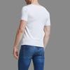 Men's Ice Silk T-Shirts Casual Short Sleeve Sports Tee Summer Breathable Moisture V-Neck Undershirt Top
