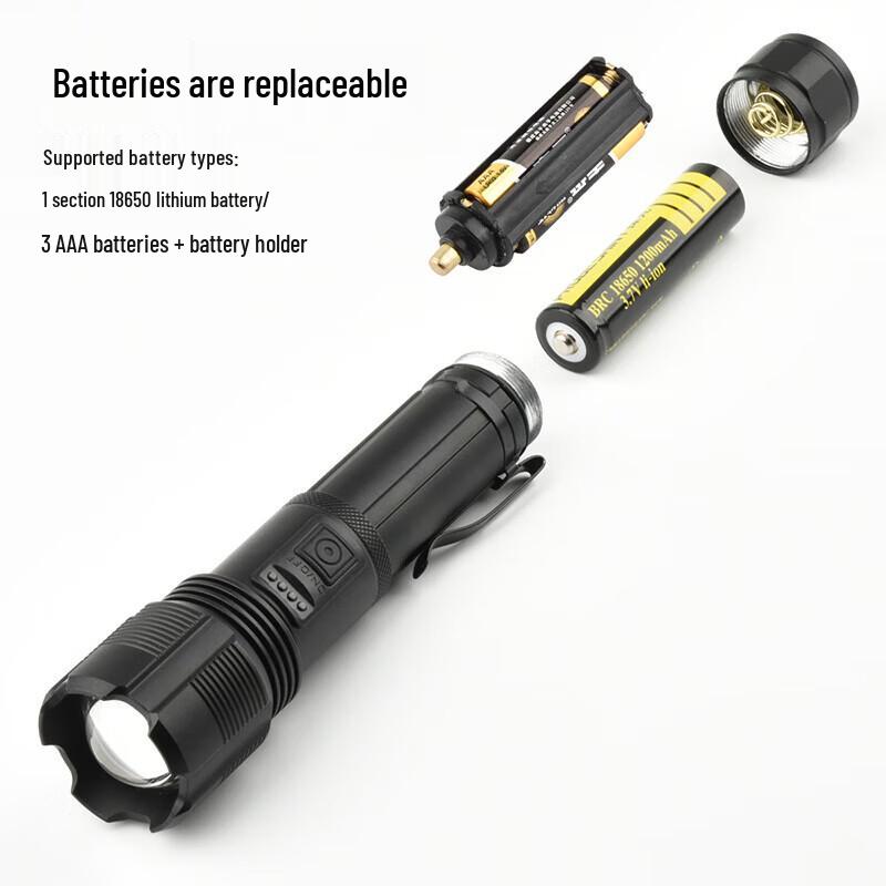 Tri-polar TP5078 P50 Outdoor Zoom Flashlight