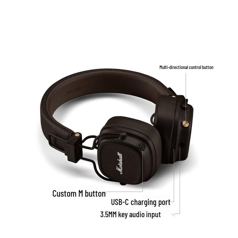 Marshall Major V Wireless Over-Ear Headphones