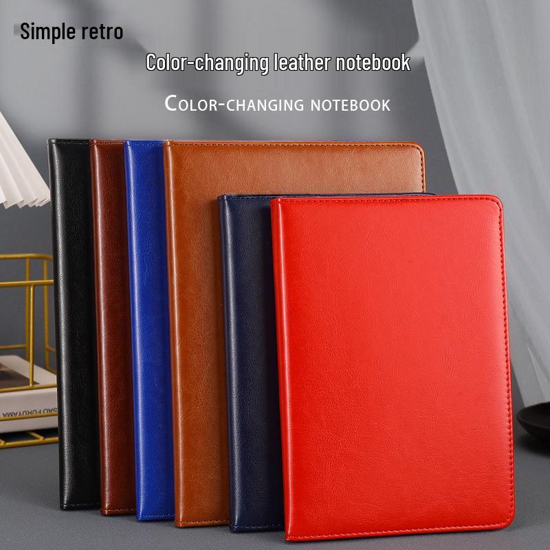 Notizbuch A5/B5 mit 64 Seiten aus Kunstleder mit individuellem Logo für Meetings