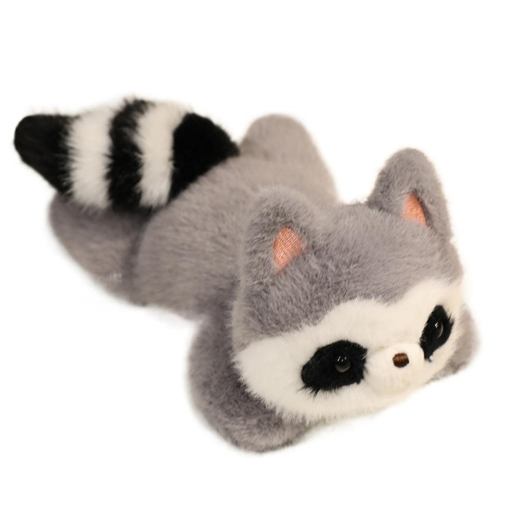 Animals Raccoon Plush Toy Wrist Pad Animal Plush Doll Desk Ornament Sitting Animals Plush  Children