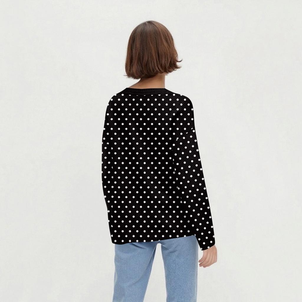 Women's Casual Everyday Tops Knitted Cardigan Jacket