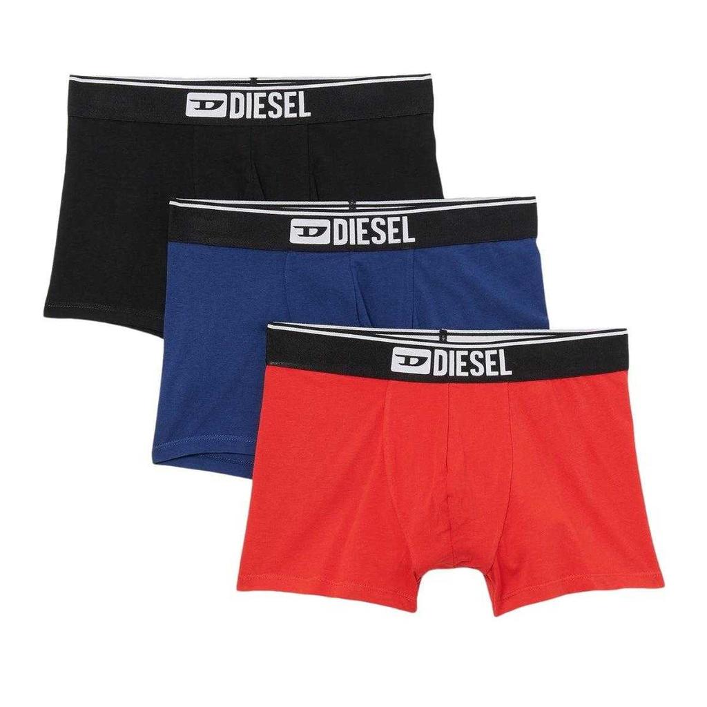 Diesel Mens Bold Logo Boxer Shorts (Pack of 3)