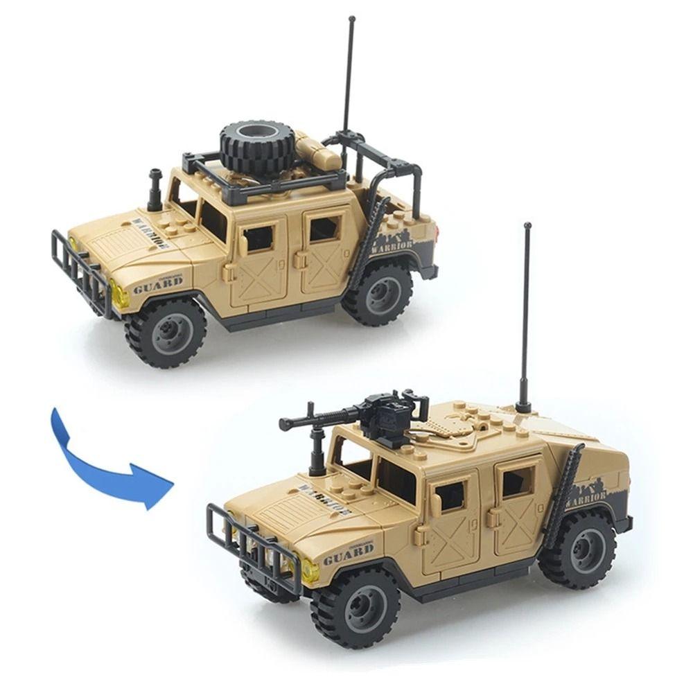 Removable Vehicle Building Blocks Black Model Building Bricks Educational Toy хаки