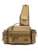 Multi-Functional Lure Bag: Waist, Shoulder, Cross-Body, Fishing Rod Holder, Handbag, and Storage for Small Items.