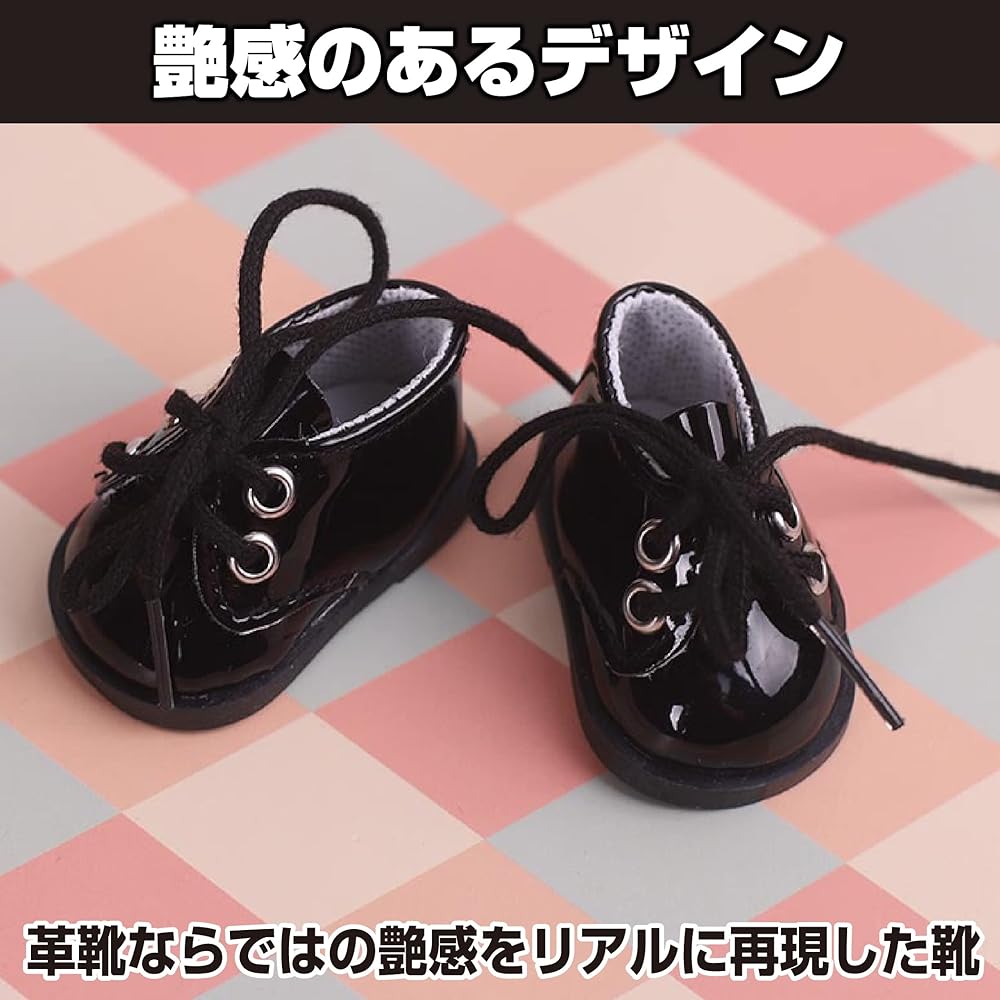 Felimoa Doll Shoes Set for 20cm Plush Toys, 2 Colors, Dress-Up Accessories
