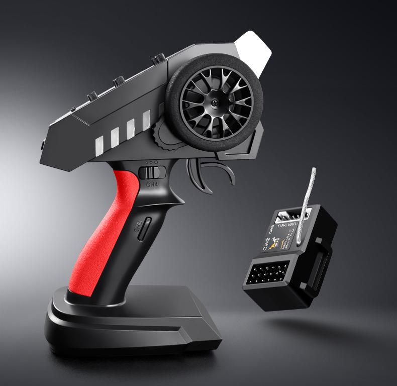 MN-89K 2.4G Six-Channel Pistol Grip Remote Controller for Car, Boat, and Tank Models